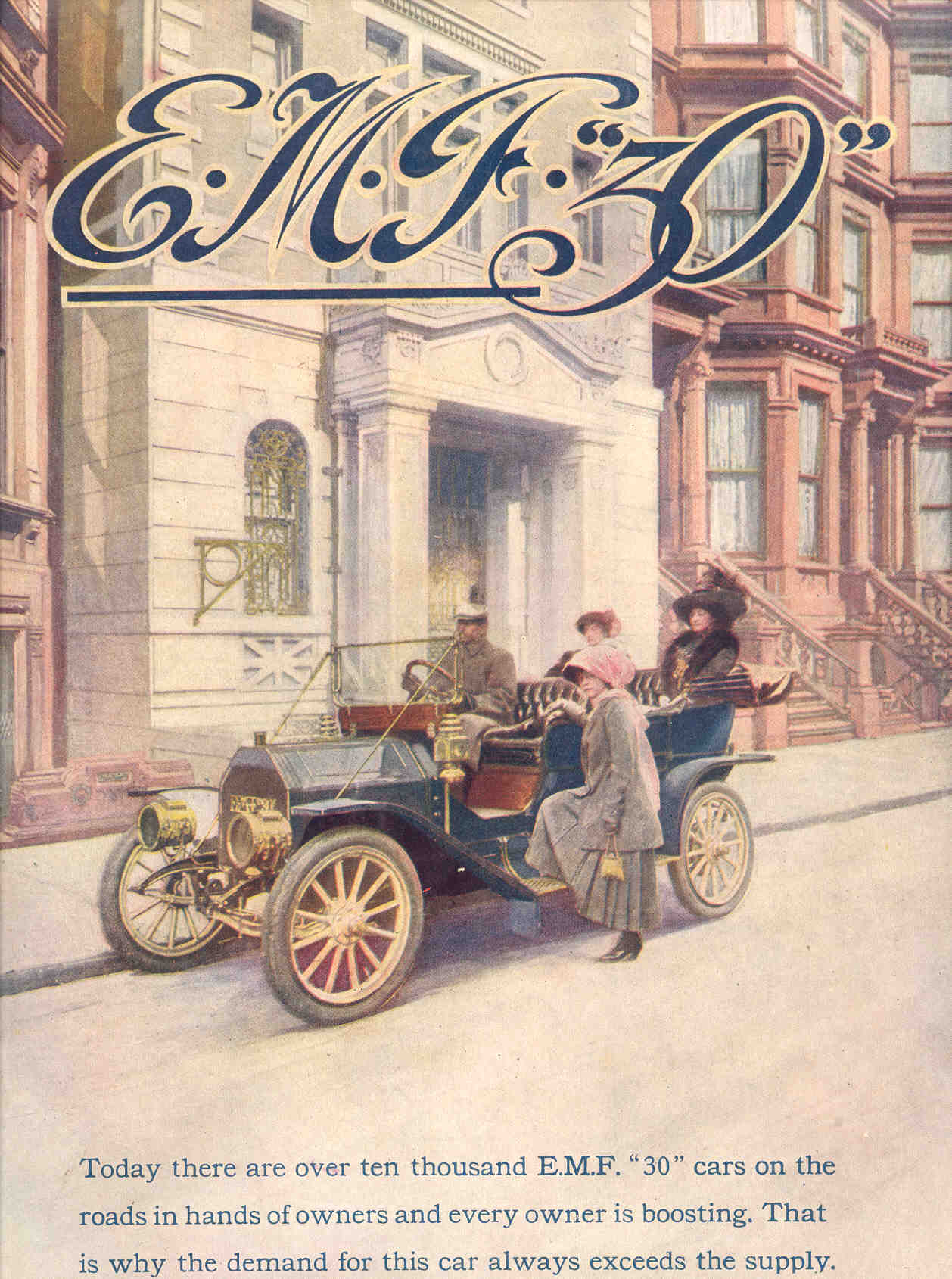 1911 Studebaker Auto Advertising